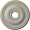 Ekena Millwork Bradford Medallion (Canopies up to 4 3/8"), 18 1/8"OD x 3 3/4"ID x 1 1/8"P, Pot of Cream Crackle CM18BRPCC - alternate 1